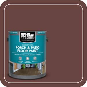 1 gal. #S-G-730 Tawny Port Gloss Enamel Interior/Exterior Porch and Patio Floor Paint