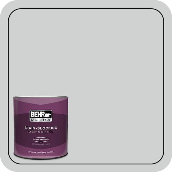 BEHR ULTRA 1 qt. #N530-2 Double Click Extra Durable Eggshell Enamel Interior Paint & Primer