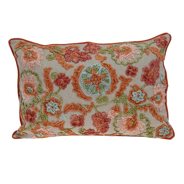 Unbranded Asha Tan Bolster Throw Pillow