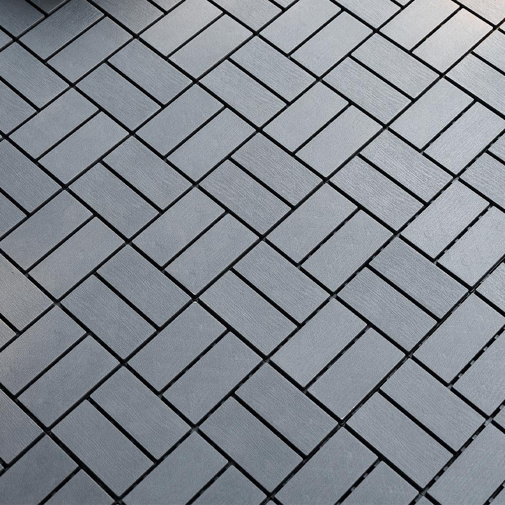 Dark Gray 1 ft. x 1 ft. All-Weather Plastic Outdoor Interlocking Deck Tiles