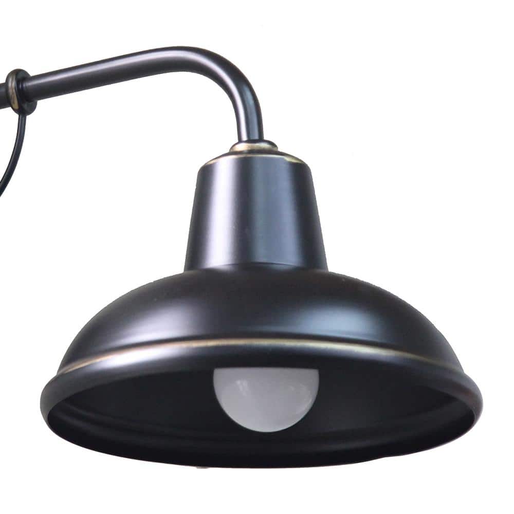 Sarah Black Dimmable Direct Wired Electric Sconce
