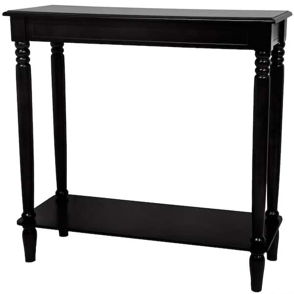 Oriental Furniture Classic Black End Table