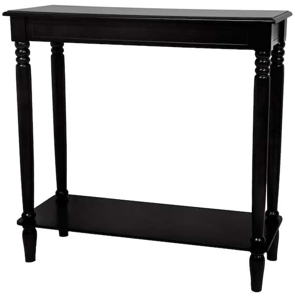 Red Lantern Classic Black End Table