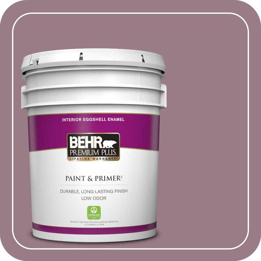 5 gal. #T15-19 Mulberry Wine Eggshell Enamel Low Odor Interior Paint & Primer price history on PriceWatchPro