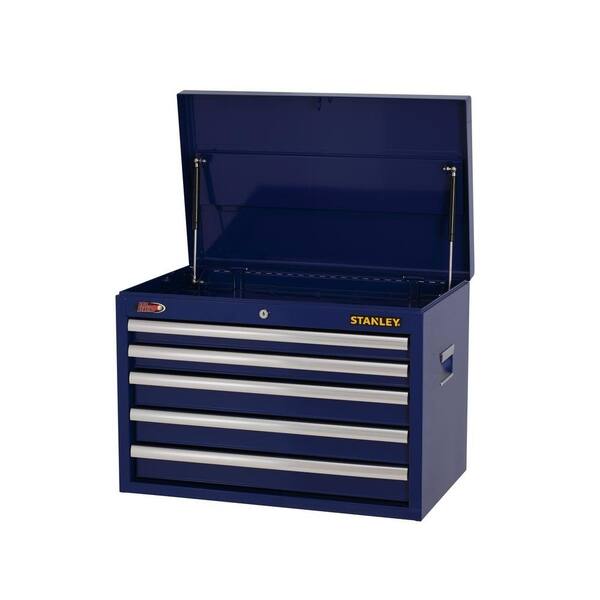 Stanley 26 in. W 5-Drawer Tool Chest, Blue