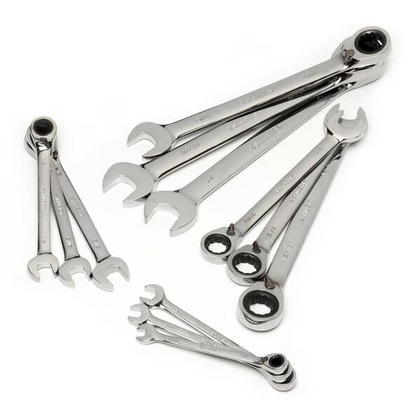 NEO professional combination reversible ratchet spanner wrench sizes 8-32mm 