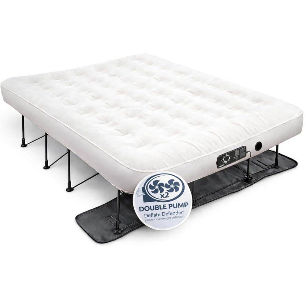 Ivation EZ-Bed 24 in. Queen Size Air Mattress with Built in Pump