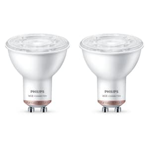 Philips 50-Watt Equivalent MR16 LED Color Light Bulb GU10 Base powered by WiZ with Bluetooth 562538 - The Home Depot
