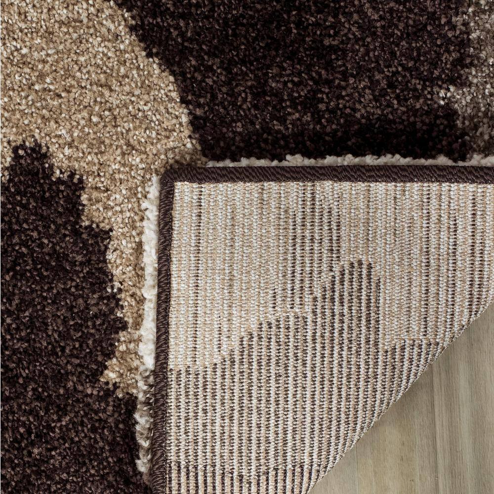 Florida Shag SG453 Power Loomed Indoor Area Rug - Beige/Multi - 5'3"x7'6" - Safavieh.