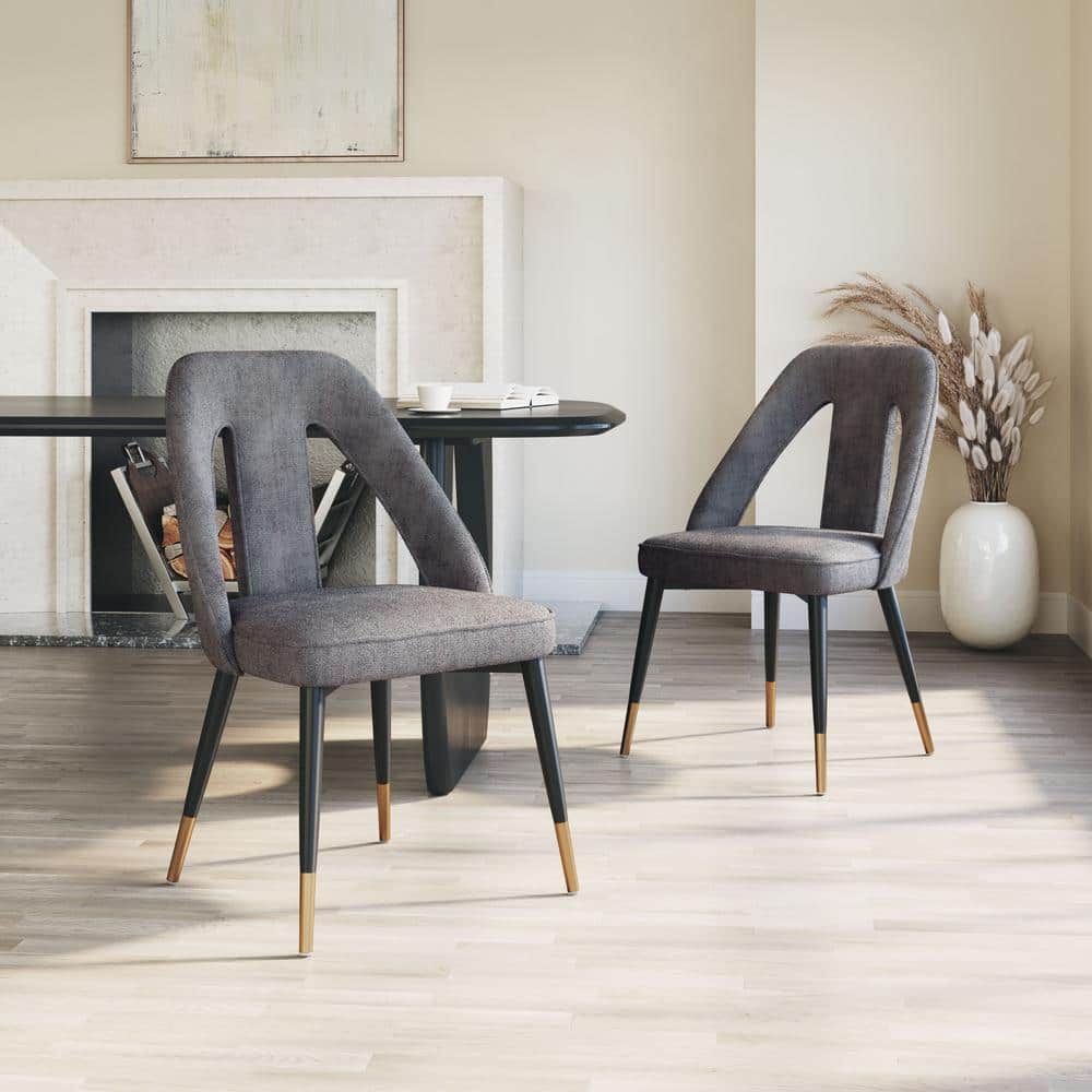 Artus Gray Boucle Style Fabric Dining Chair price history on PriceWatchPro
