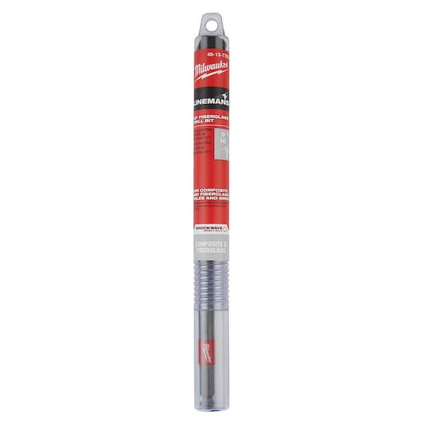 9/16 in. x 12 in. Fiberglass Utility Auger Bit
