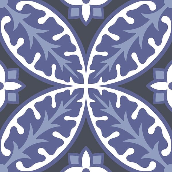 FloorPops Take Home Sample Capri Multicolor 6 in. W x 6 in. L Residential Vinyl Tile Flooring