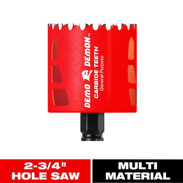 DIABLO 2-3/4 in. Carbide Hole Saw with 2-3/8 in. Cutting Depth