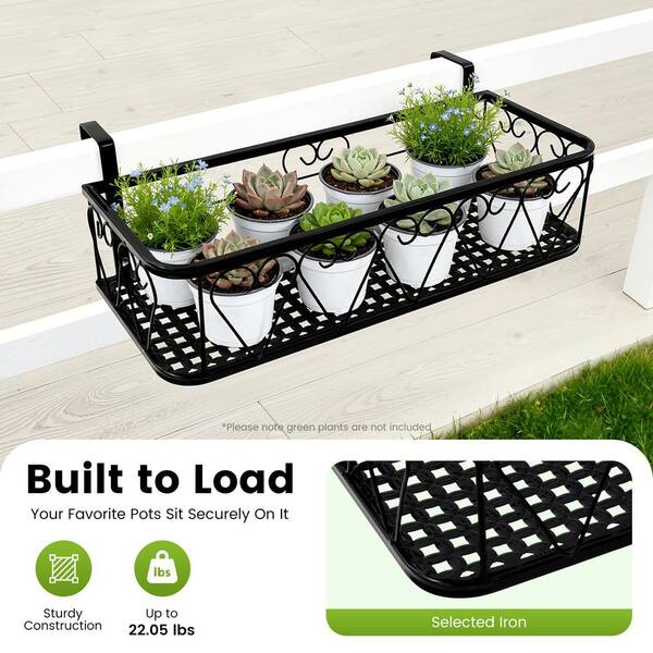 花置き YIYIBYUS 7.87 in. x 19.68 in. x 4.72 in. Indoor/Outdoor Plant