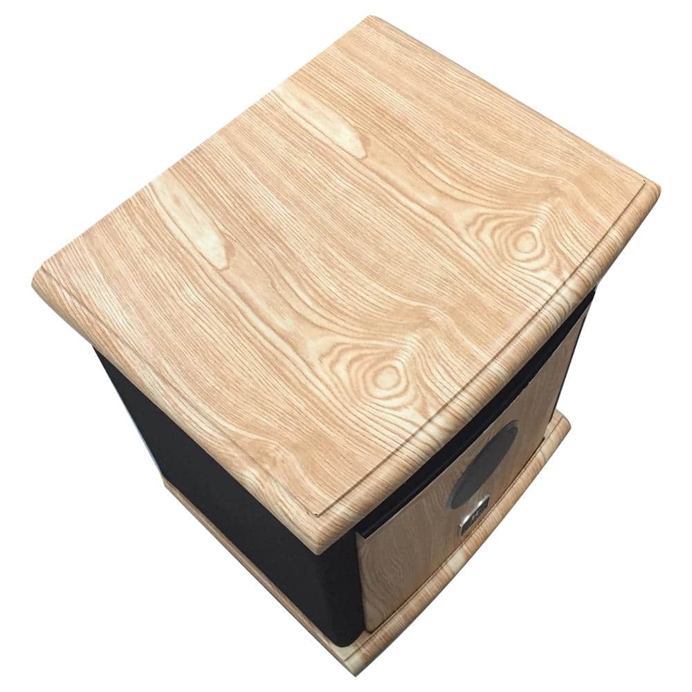 Black and Tan Electric Infrared Quartz Space Heater with Thermostat