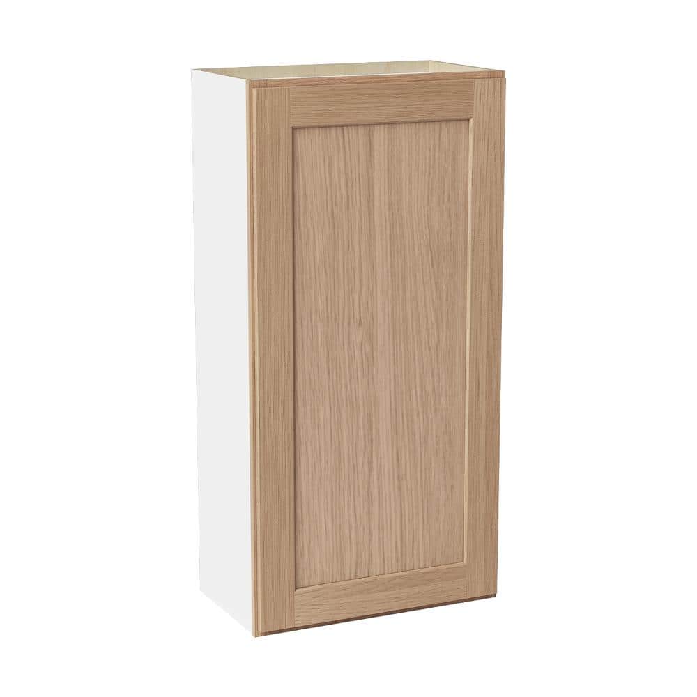 21 in. W x 12 in. D x 42 in. H Ready to Assemble Solid Wood Shaker Wall Kitchen Cabinet in Oak price history on PriceWatchPro