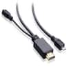 Cable MHL MicroUSb a HDMi . Negro . 3 metros, 3.0 Virtual - Tienda Online