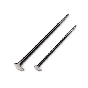 12, 16 in. Rolling Head Pry Bar Set (2-Piece)