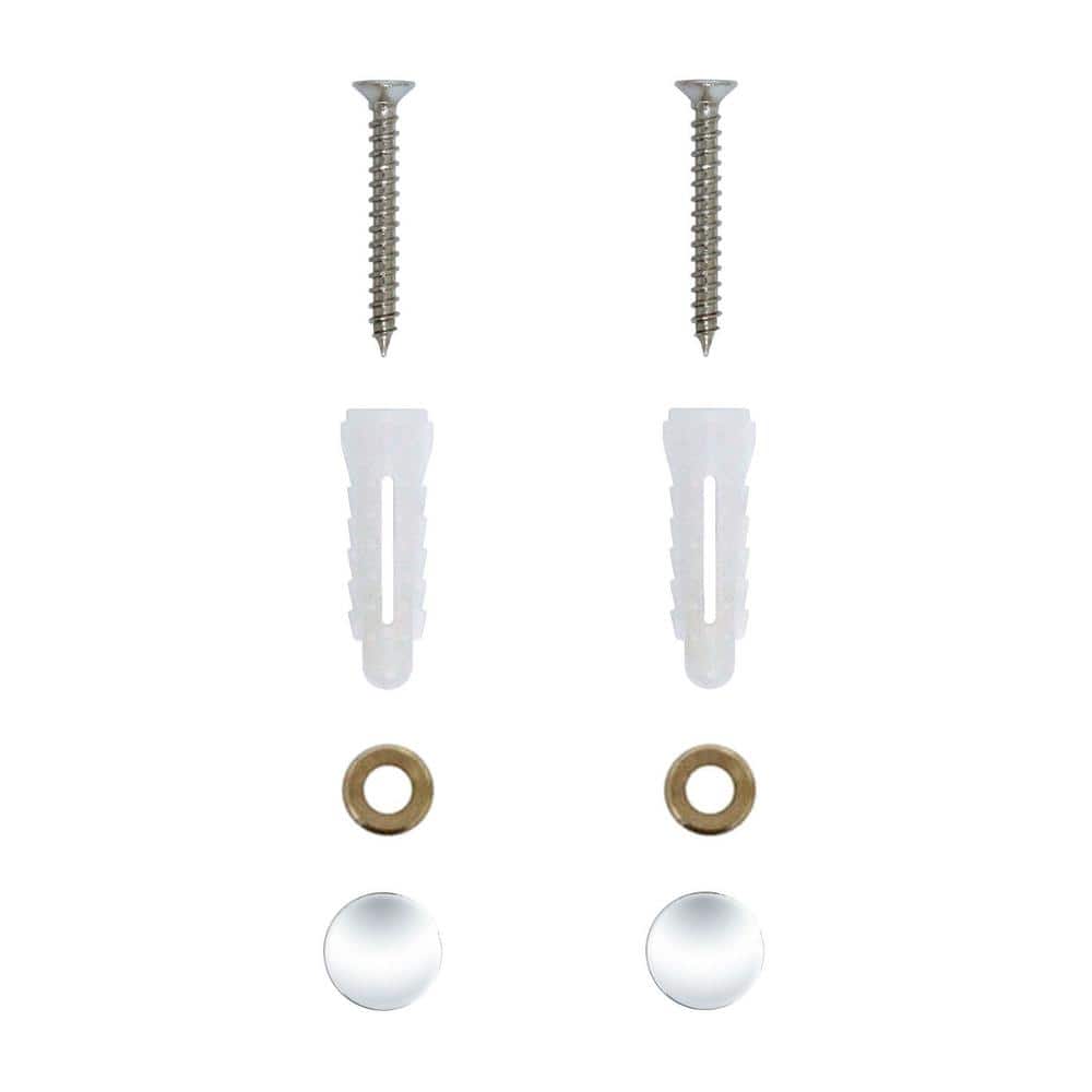 Large Polished Chrome Triple Towel and Robe Hook