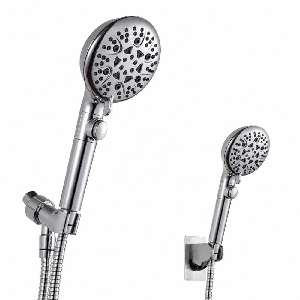 8-Mode High Pressure Handheld Shower Head with On-Off Switch, 79 in Stainless Steel Hose, Adjustable Overhead price history on PriceWatchPro