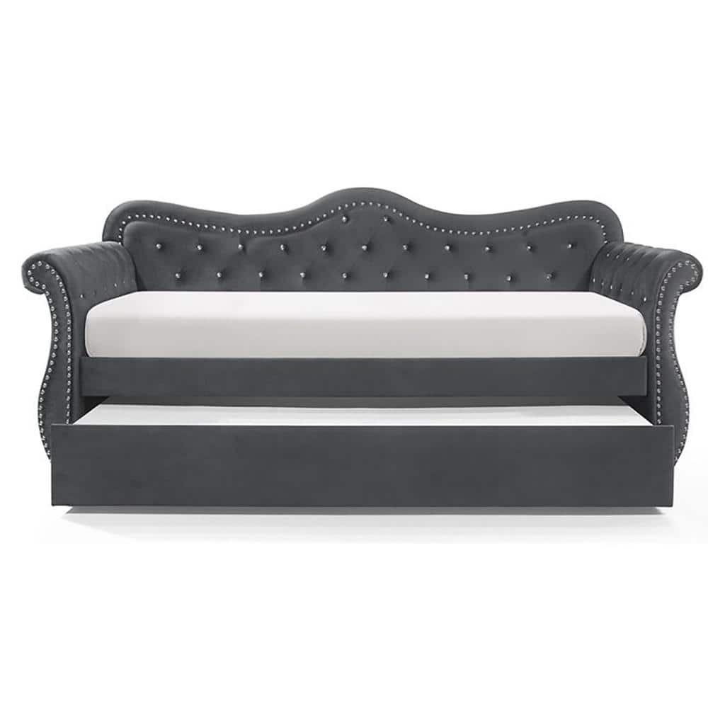 Abby Twin Size Daybed Gray