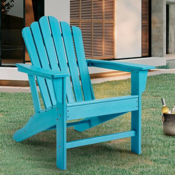 home depot blue adirondack chair