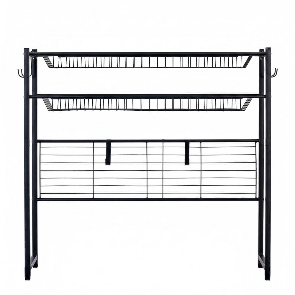 Accessry Storage Rack LTMATE 2 Tier Garage Golf Accessory Storage Rack HDM529B - The Home Depot