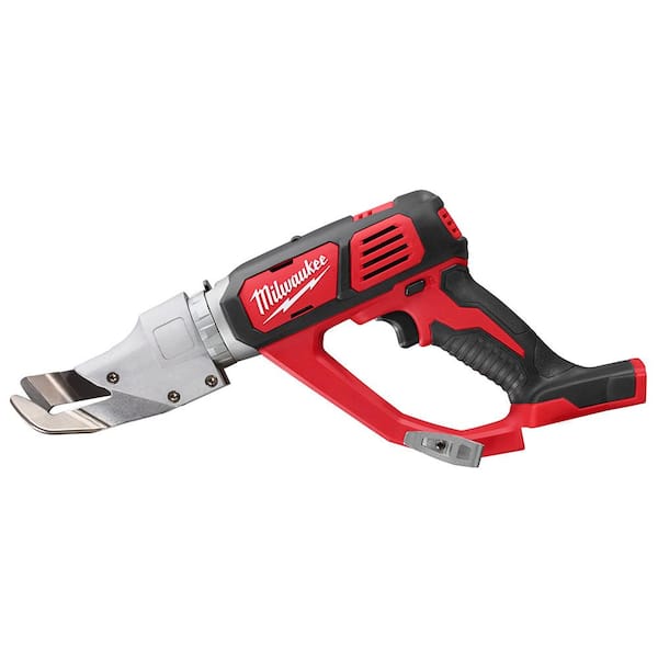 Milwaukee M18 18-Volt Lithium-Ion Cordless 18-Gauge Single Cut Metal Shear  (Tool Only) 2637-20 - The Home Depot