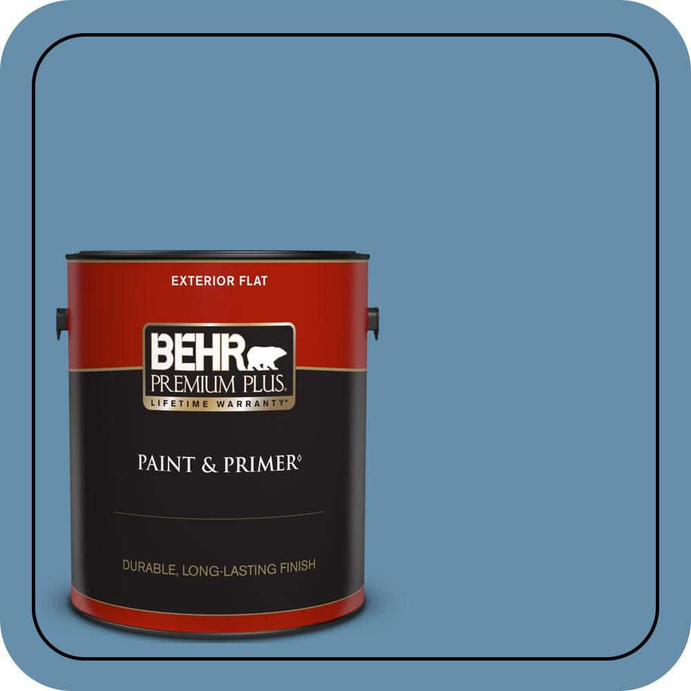1 gal. #S500-5 Treasure Map Flat Exterior Paint & Primer price history on PriceWatchPro