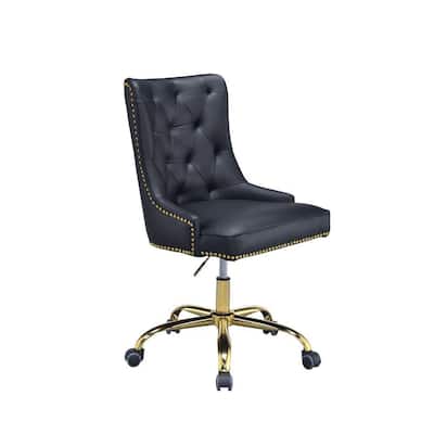 Black And Gold Office Chairs Home, Black And Gold Curtains B M