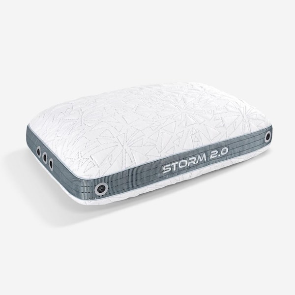 bedgear Storm Performance Pillow-Size 2.0-Medium Support Cooling Pillow for Warm/Hot Sleepers