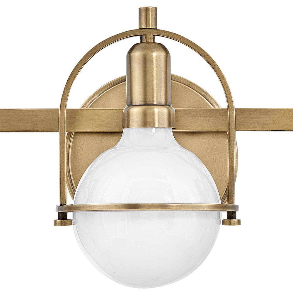 Somerset Heritage Brass 3-Light Dimmable Bath Vanity