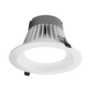 CLR-Select 8 in. White High Output Commercial Canless Integrated LED Downlight Kit