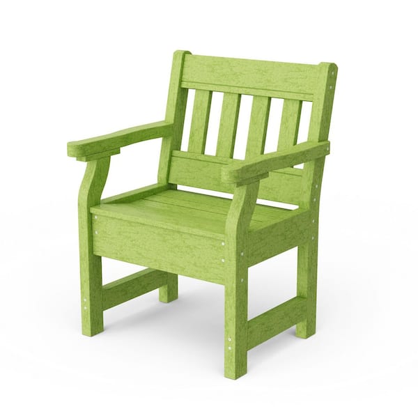 Wildridge Heritage Lime Green HDPE Plastic Outdoor Garden Chair