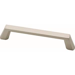 Soft Modern 5-1/16 in. (128 mm) Satin Nickel Square Cabinet Drawer Pull