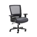 BOSS Office Products Black Mesh Heavy Duty Task Chair 400 lb Capacity  B699-BK - The Home Depot