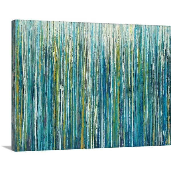 GreatBigCanvas "Greencicles" by Liz Jardine Canvas Wall Art