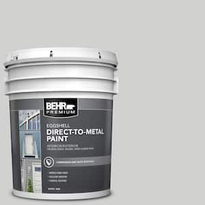 5 gal. #N520-1 White Metal Eggshell Direct to Metal Interior/Exterior Paint
