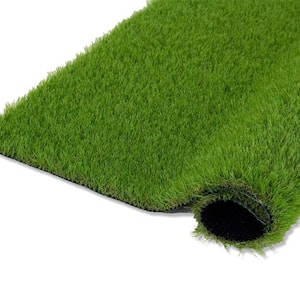 ECO 1.38 Pile Height 10 ft. W x Cut to Length Green Artificial Grass Turf