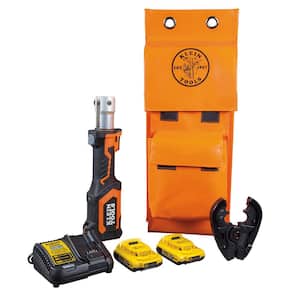Battery-Operated BG Die/D3 Groove Crimper with Two 2 Ah Batteries Charger and Bag