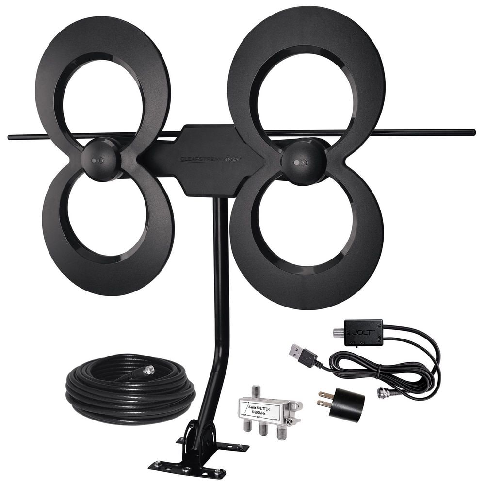 70 Mile Multi-Directional UHF, VHF, HDTV Indoor/Outdoor Antenna