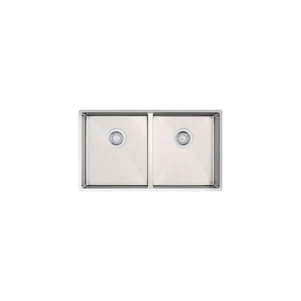KOHLER Strive 32 in. Undermount Duble-Bowl Kitchen Sink