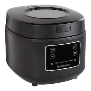 12-Cup Multi-Function Rice Cooker, in Black