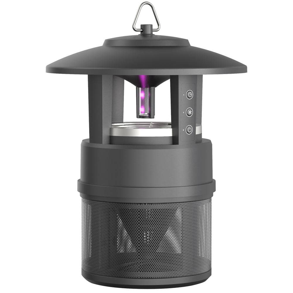 Brookstone Plug-In UV Light Lantern Flying Insect Suction Trap