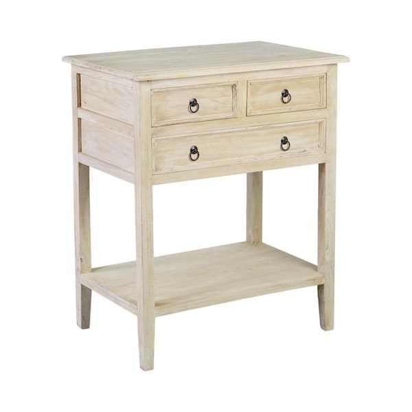 East at Main Eculid Natural SideTable