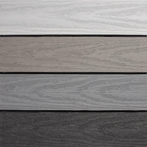 UltraShield Naturale 1 ft. x 1 ft. Quick Deck Outdoor Composite Deck Tile in Mixed Gray (10 sq. ft. per Box)
