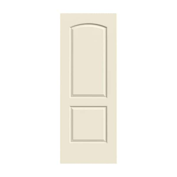 JELD-WEN 32 in. x 80 in. Caiman 2 Panel No Bore Solid Core Primed Molded Composite Interior Door Slab