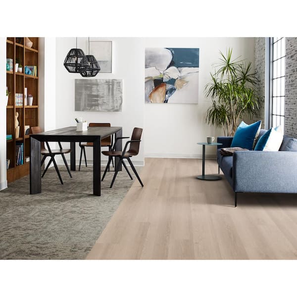 Carlsbad Rosso 12 MIL x 7 in. W x 48 in. L Water Resistant Glue Down Vinyl Plank Flooring (34.98 sq. ft./ case )