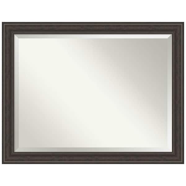 Shipwreck Greywash 45.5 in. x 35.5 in. Bathroom Vanity Mirror