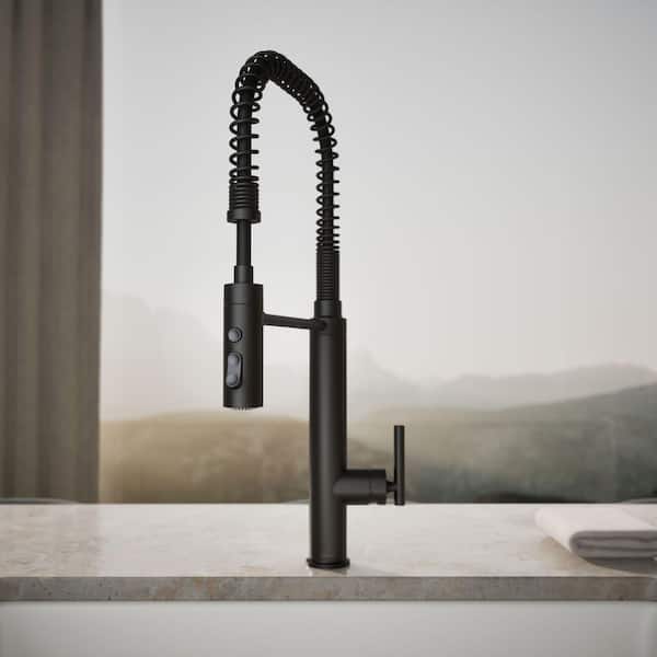 KOHLER Purist Single-Handle Semiprofessional Kitchen Sink Faucet